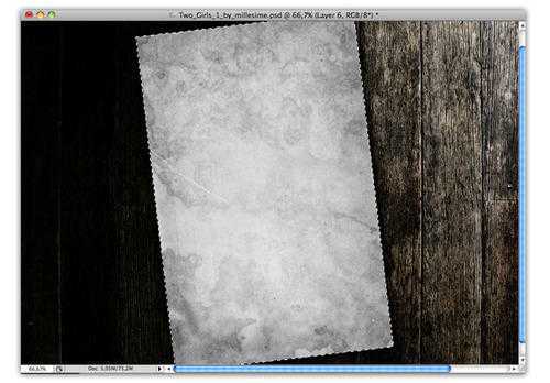 ‘photoshop合成带洒血的恐怖老照片‘