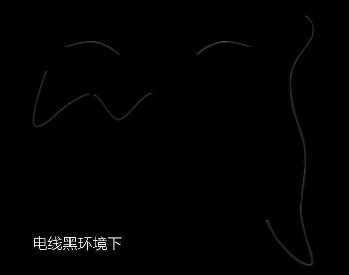 ‘Photoshop制作复古的橙色霓虹灯发光字‘