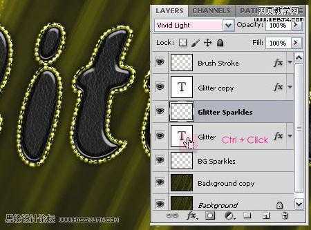 ‘Photoshop制作出耀眼发光的珍珠描边文字特效‘