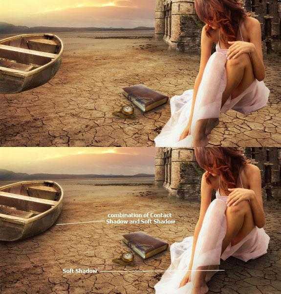 ‘Ps照片处理光线和阴影的技巧方法‘