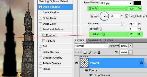 ‘Ps照片处理光线和阴影的技巧方法‘