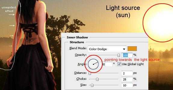‘Ps照片处理光线和阴影的技巧方法‘