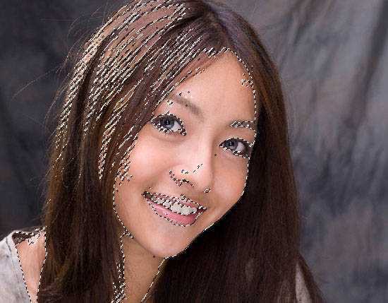 ‘Photoshop将蜡黄肌肤调制出水嫩光滑的美女‘