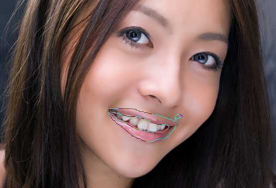 ‘Photoshop将蜡黄肌肤调制出水嫩光滑的美女‘