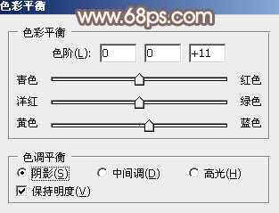 ‘Photoshop调制出漂亮的红褐色树林人物图片‘