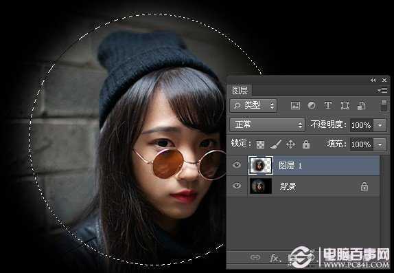 ‘Photoshop将美女图片打造纹理非主流效果‘