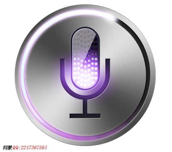 PS鼠绘iPhone 4s语音助理Siri图标 三联