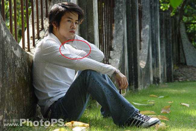 ‘photoshop下将数码照片调亮的方法‘