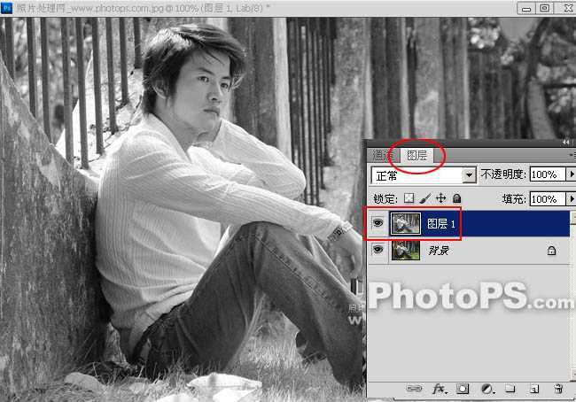 ‘photoshop下将数码照片调亮的方法‘