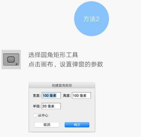 ‘Photoshop制作标准椭圆矩形的三种方法‘
