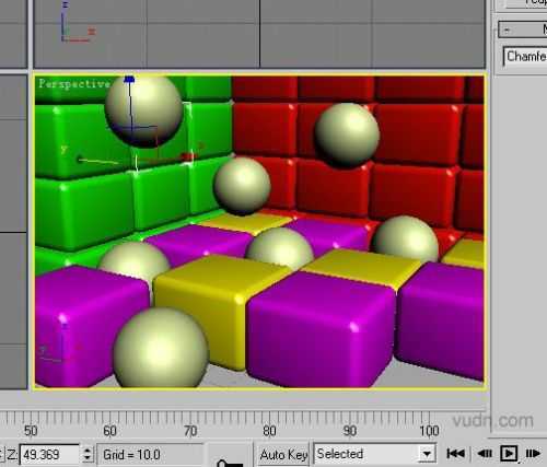 3DsMAX实例：立体彩块和透明亮球_脚本之家jb51.net网络转载