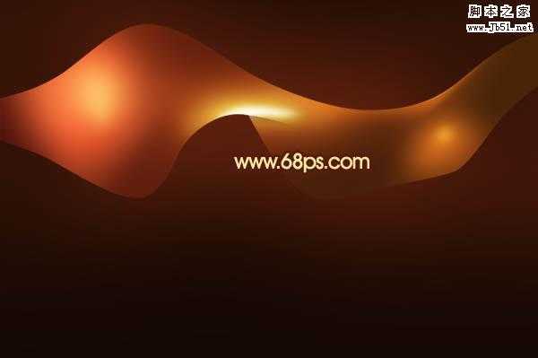 ‘Photoshop打造出一条漂亮如丝带的红色叠加光束‘