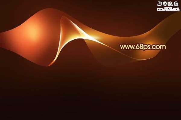 ‘Photoshop打造出一条漂亮如丝带的红色叠加光束‘
