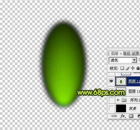 ‘Photoshop制作出奇幻有层次感的绿色荧光花朵‘