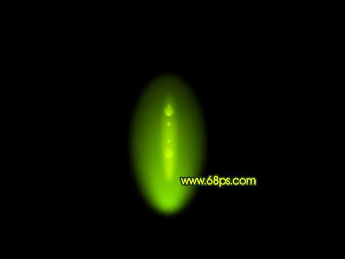 ‘Photoshop制作出奇幻有层次感的绿色荧光花朵‘