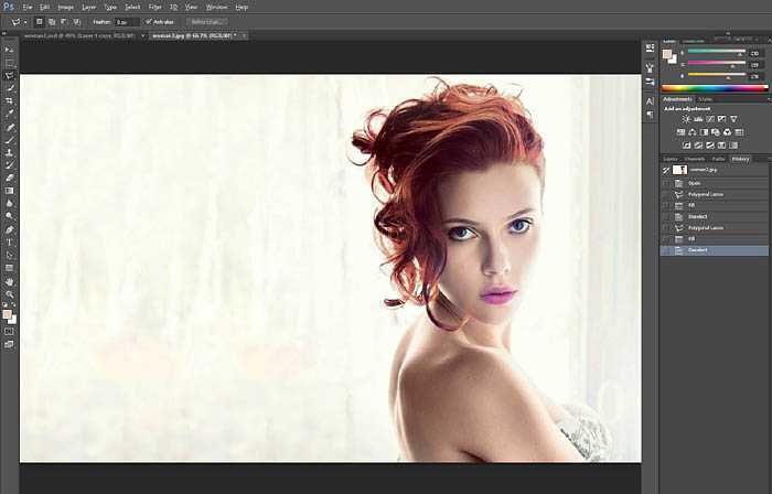 ‘教你用PS制作漂亮的碎化特效人像照片‘