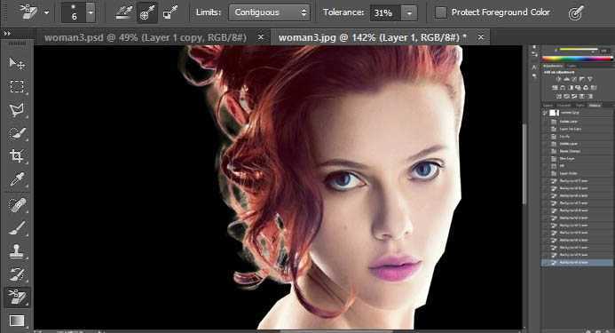 ‘教你用PS制作漂亮的碎化特效人像照片‘