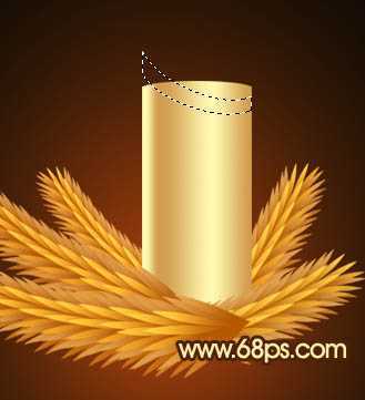 ‘Photoshop打造漂亮的圣诞蜡烛‘