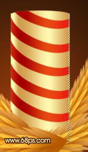 ‘Photoshop打造漂亮的圣诞蜡烛‘