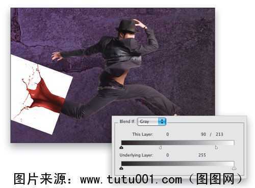 ‘Photoshop人物泼墨特效合成教程‘