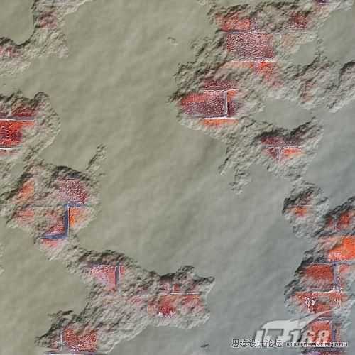 ‘Photoshop制作形象逼真的砖墙效果‘