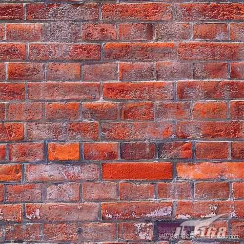 ‘Photoshop制作形象逼真的砖墙效果‘