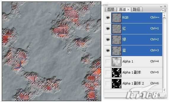 ‘Photoshop制作形象逼真的砖墙效果‘