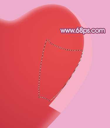 ‘Photoshop设计制作一个漂亮的红色水晶立体心形教程‘