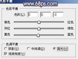 ‘Photoshop将外景人物图片调成柔和的古典暗调青紫色‘