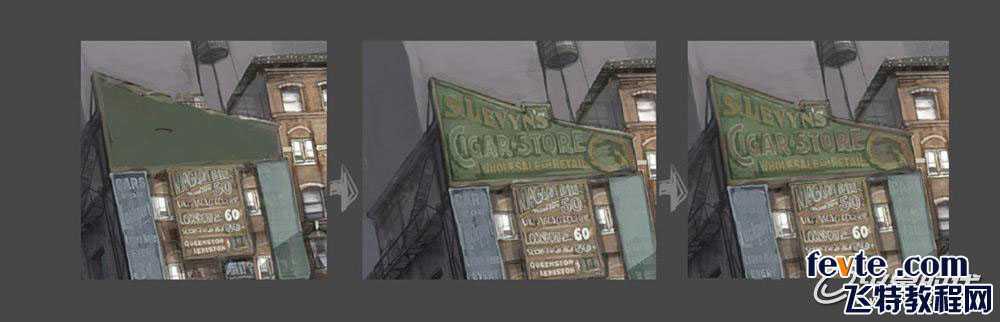 painter绘制失落的城市 脚本之家 painter教程