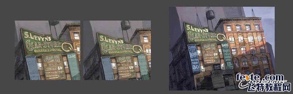 painter绘制失落的城市 脚本之家 painter教程