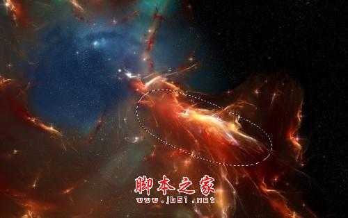 ‘Photoshop设计制作一个奇幻的太空漩涡‘