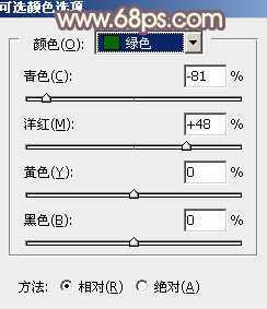 ‘Photoshop为树林人物图片调出柔美的秋季橙黄色‘