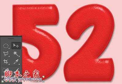 ‘Photoshop设计制作鲜美逼真的红色草莓字‘