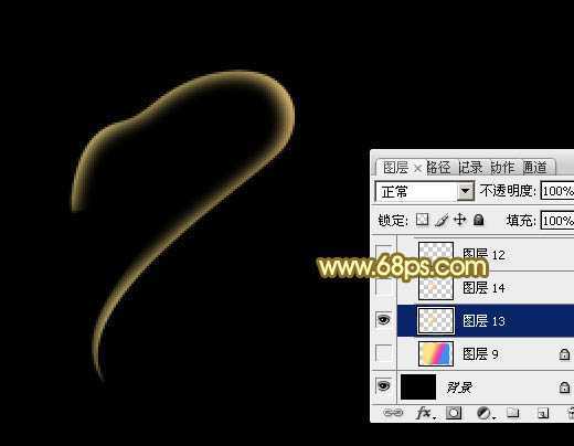 ‘Photoshop设计制作漂亮的2013蛇年彩色霓虹字‘