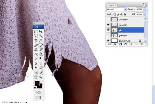 ‘photoshop合成超酷飘逸的欧洲中世纪女战士效果‘