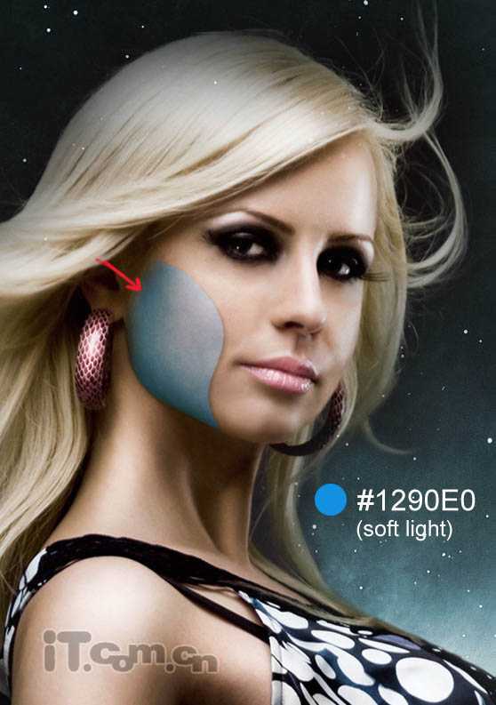 ‘photoshop合成科幻的仿真机器人海报‘