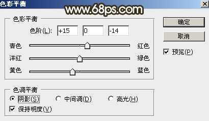 ‘Photoshop调制出秋季冷褐色草原人物图片‘