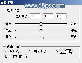 ‘Photoshop为铁轨上的美女调制出梦幻的淡蓝色‘