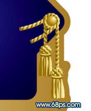 ‘Photoshop打造精致的蓝色皇冠徽章‘