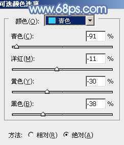 ‘photoshop利用通道替换将花草中的美女调制出柔美的淡蓝色‘