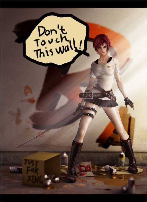 3dsmax打造涂鸦守护者场景