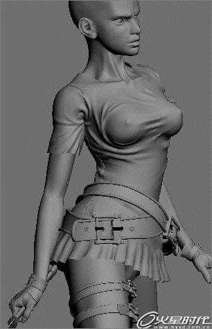 3dsmax打造涂鸦守护者场景