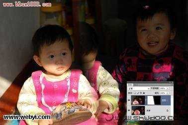 Photoshop合成手段获取一张最佳宝宝照片