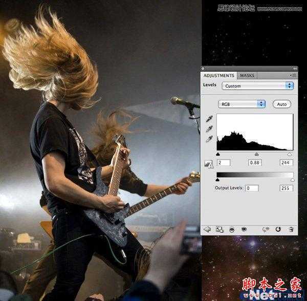 ‘Photoshop设计制作出炫彩的音乐主题海报‘