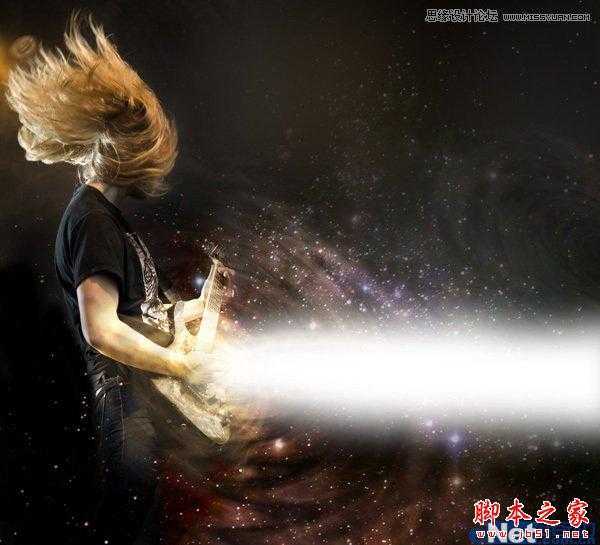 ‘Photoshop设计制作出炫彩的音乐主题海报‘