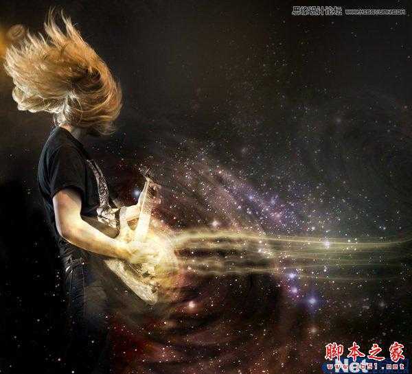 ‘Photoshop设计制作出炫彩的音乐主题海报‘