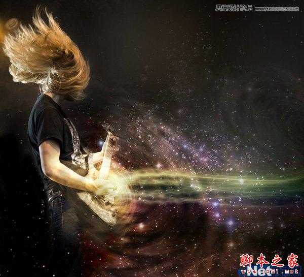 ‘Photoshop设计制作出炫彩的音乐主题海报‘
