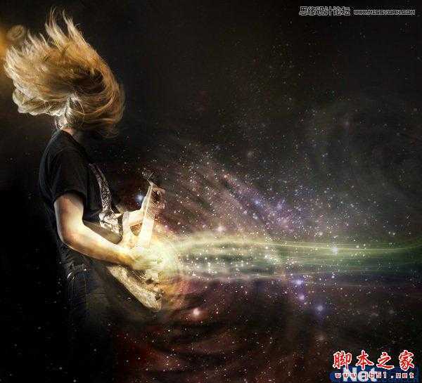 ‘Photoshop设计制作出炫彩的音乐主题海报‘