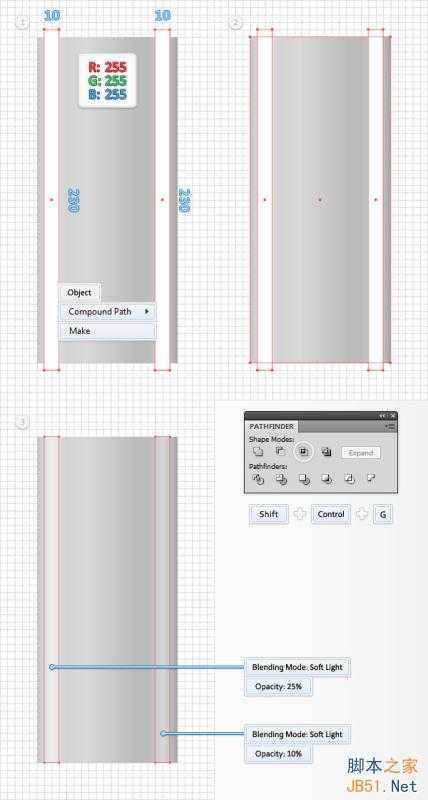 Illustrator绘制复古风格的打火机图标,PS教程,思缘教程网
